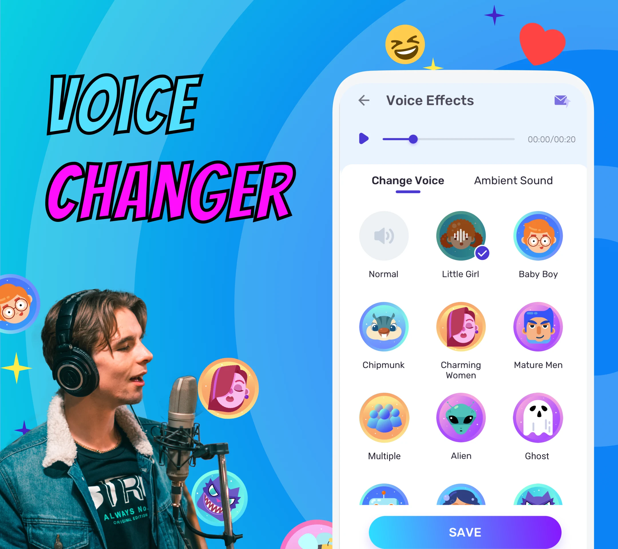 Voice Changer - Voice Effects screenshot